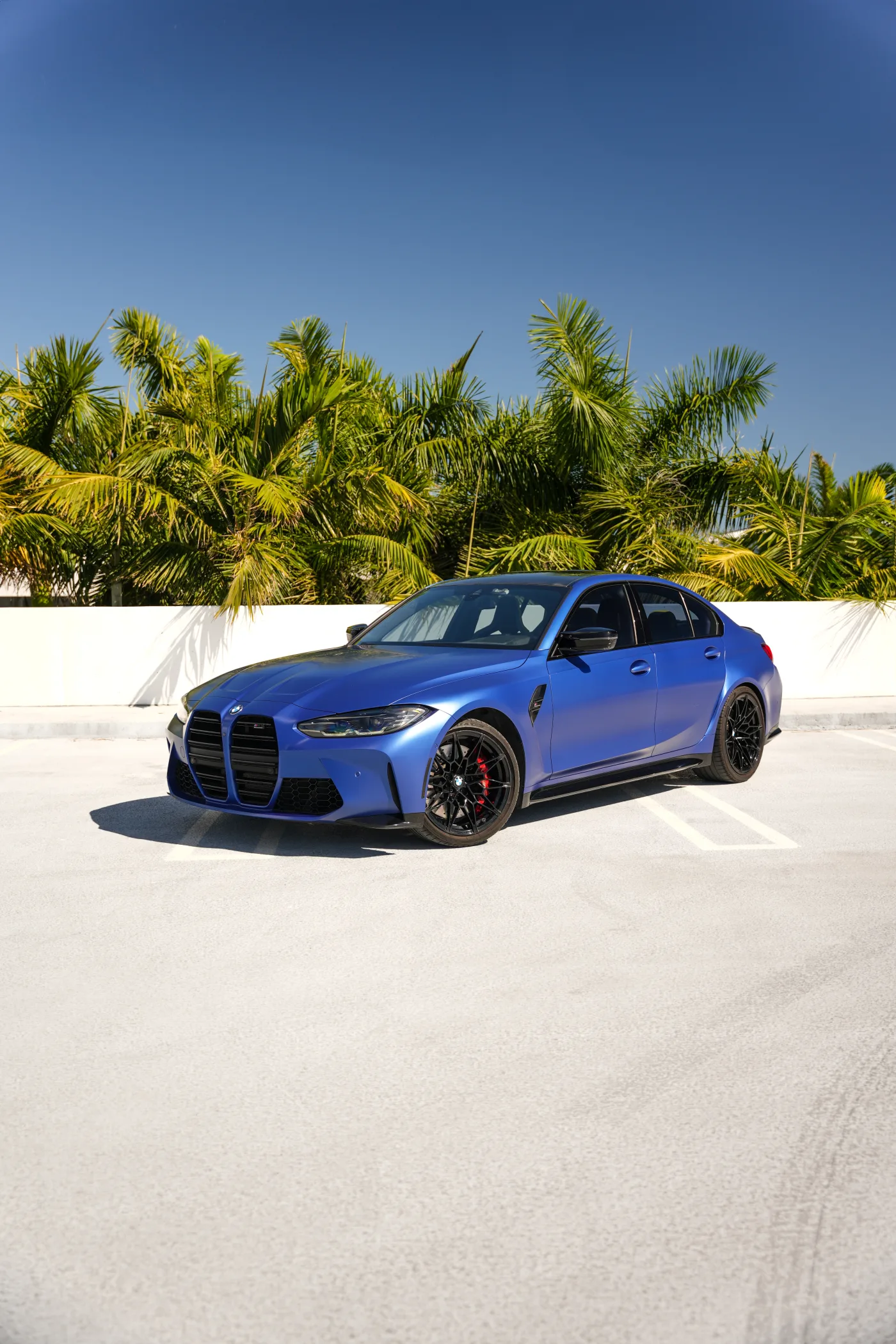 BMW M3 Competition Blue