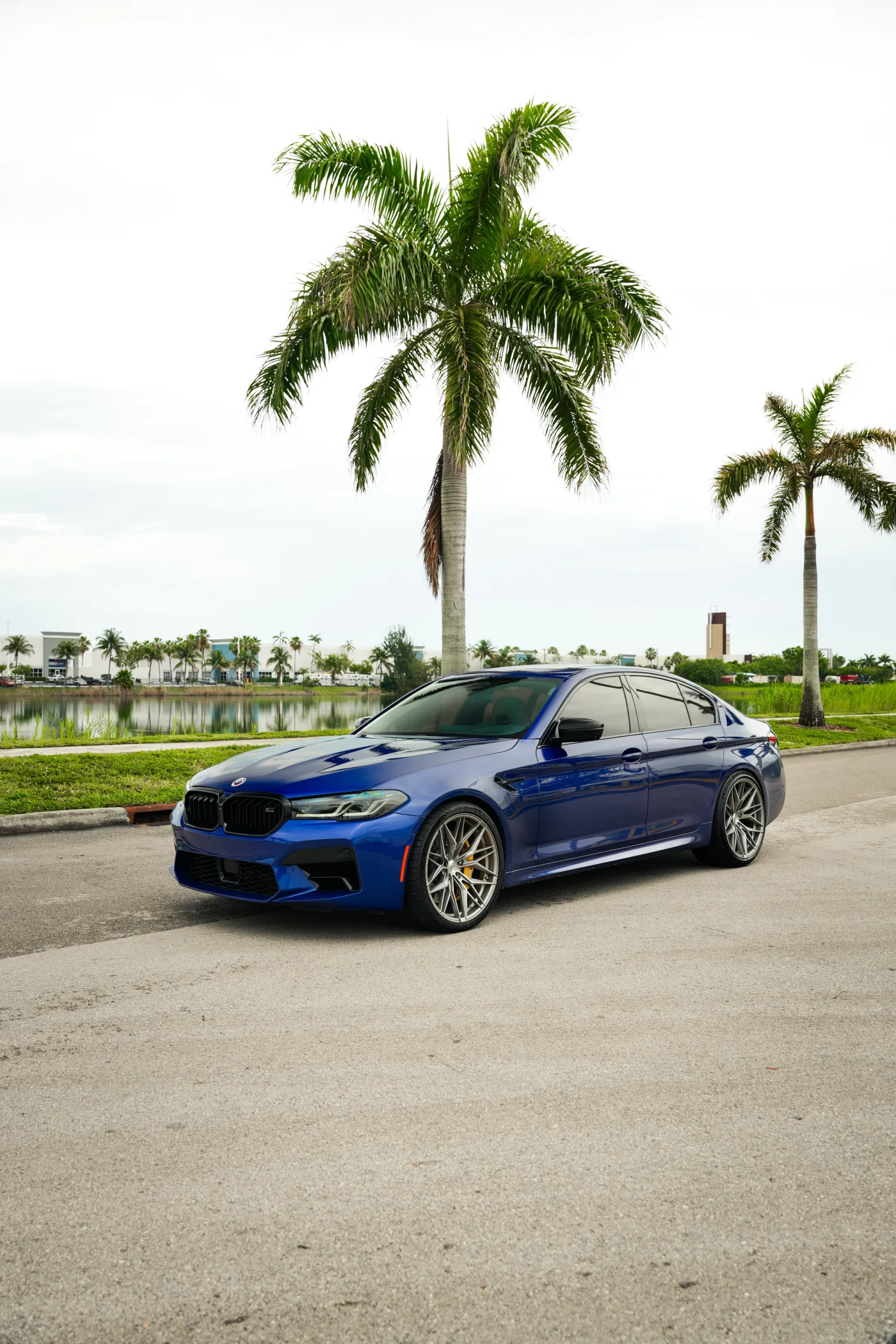 BMW M5 Blue