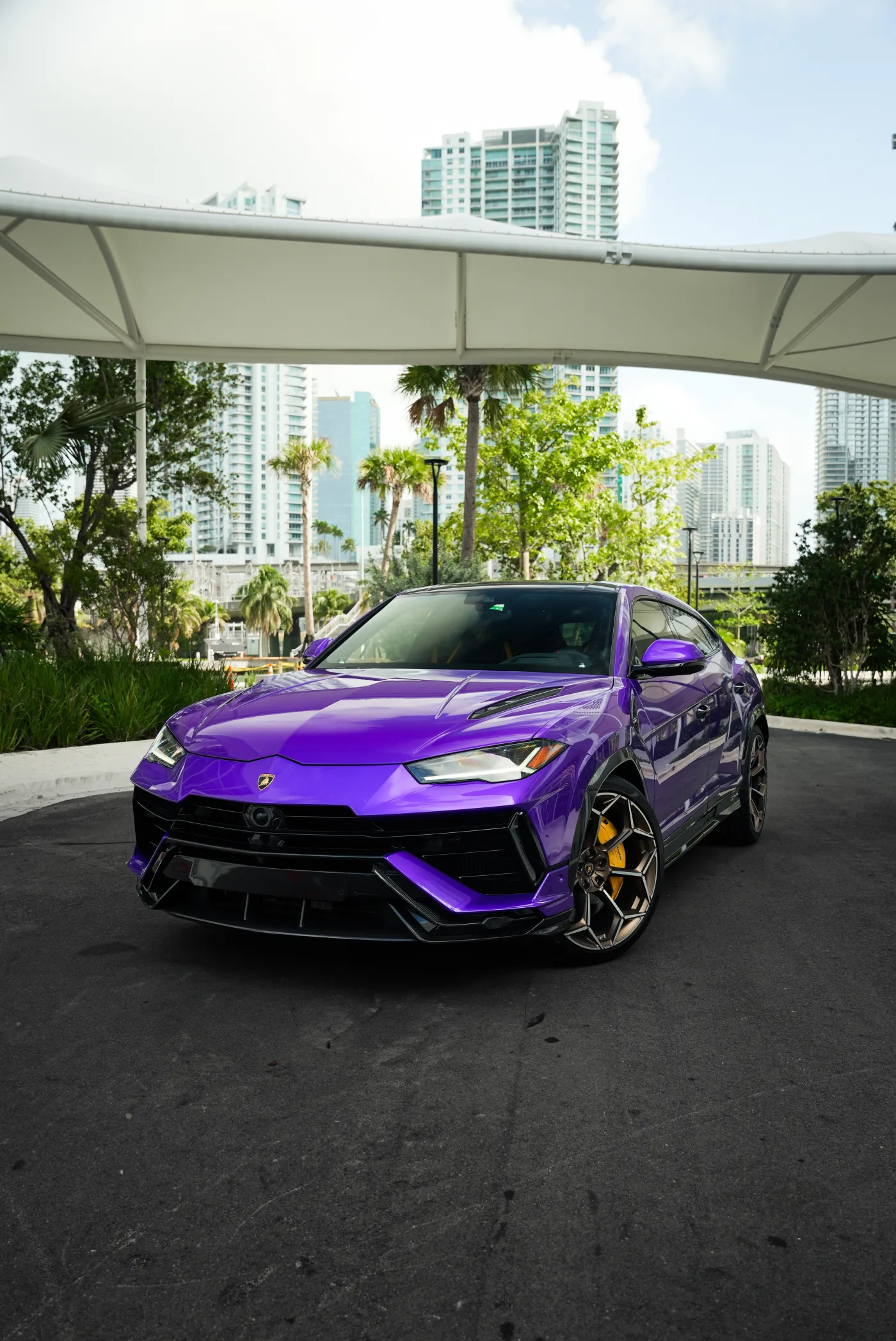 Lamborghini Urus Performante Purple