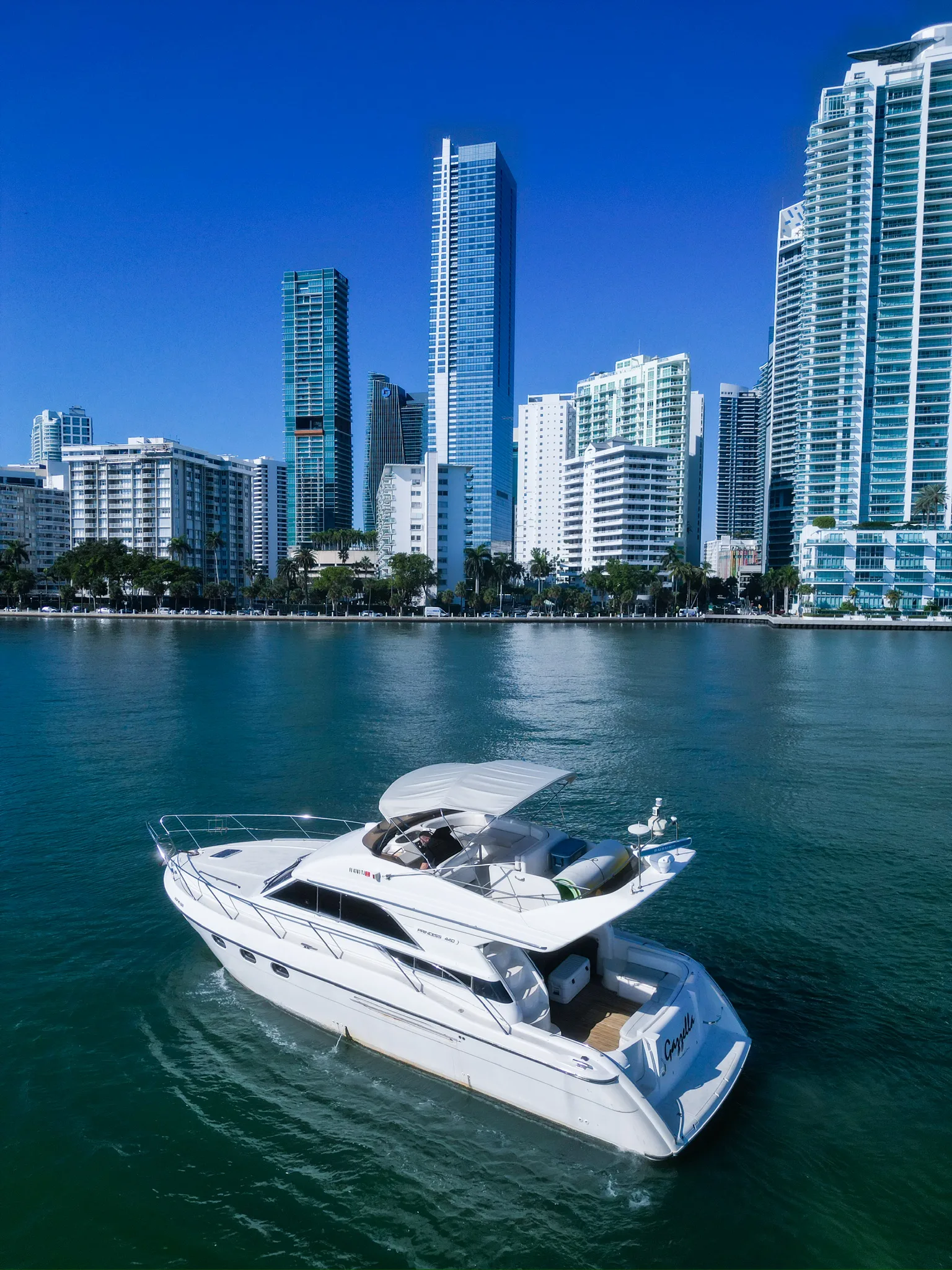 48' Princess Gazzela - Private Yacht Charter Miami